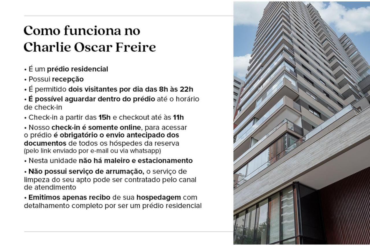 Ferienwohnung Charlie Oscar Freire São Paulo Exterior foto